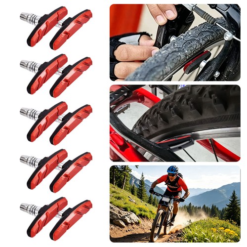 10x fahrrad bremsbeläge - 10x,